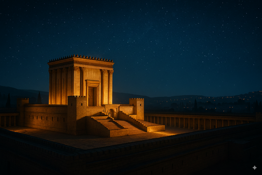 Illustration of the Holy Temple