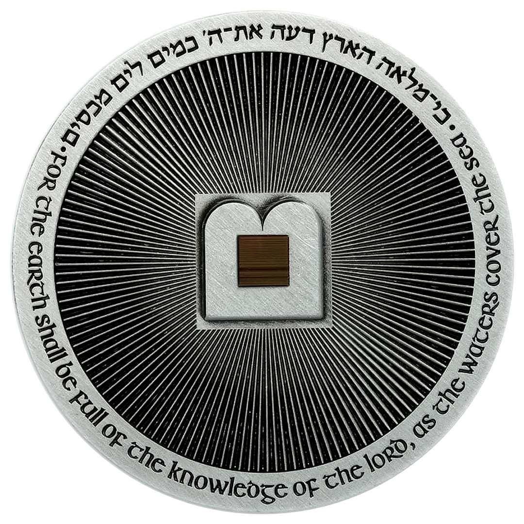 The Nano Bible: Chip-Embedded Coin - Authentic Original