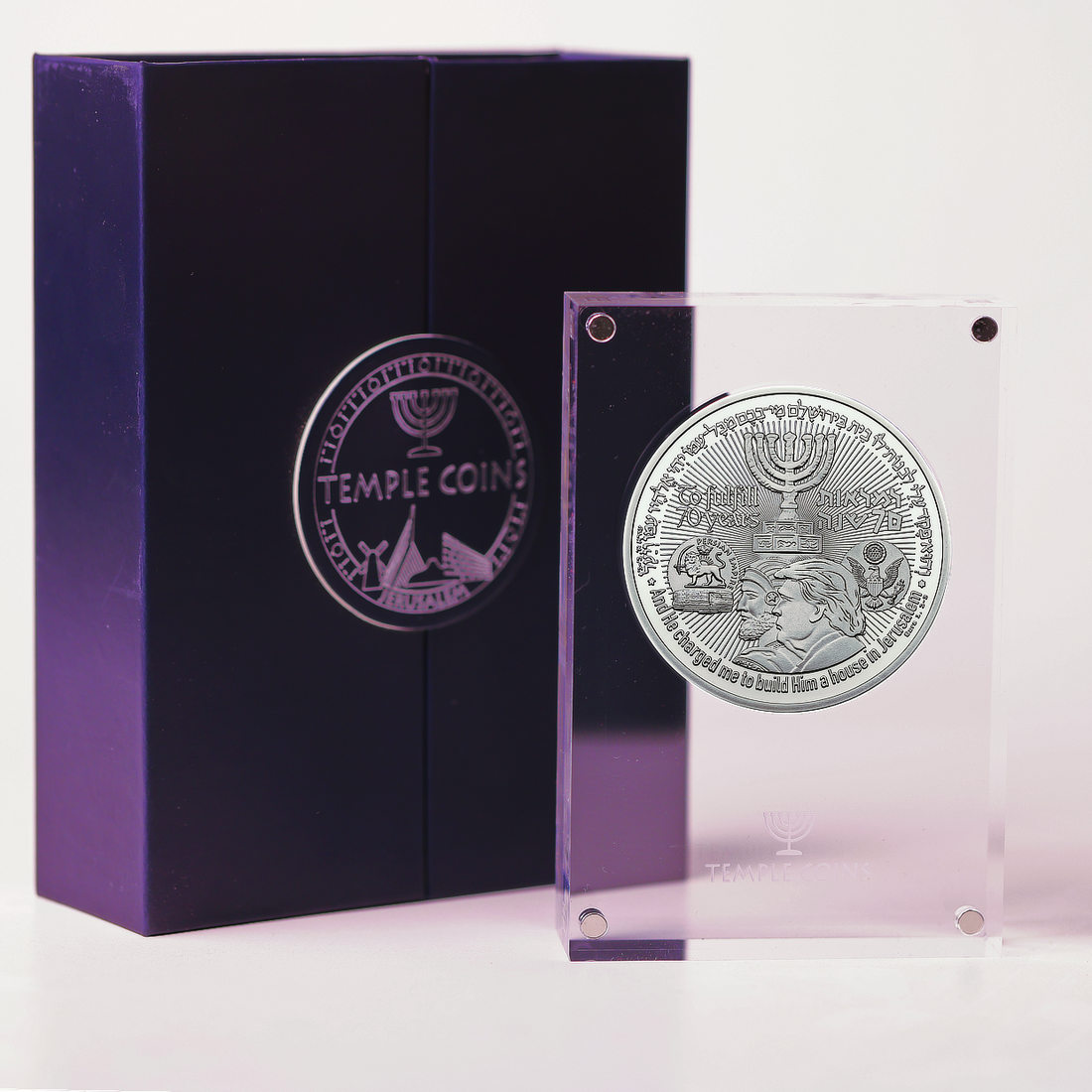 70-Year Redemption Temple Coin