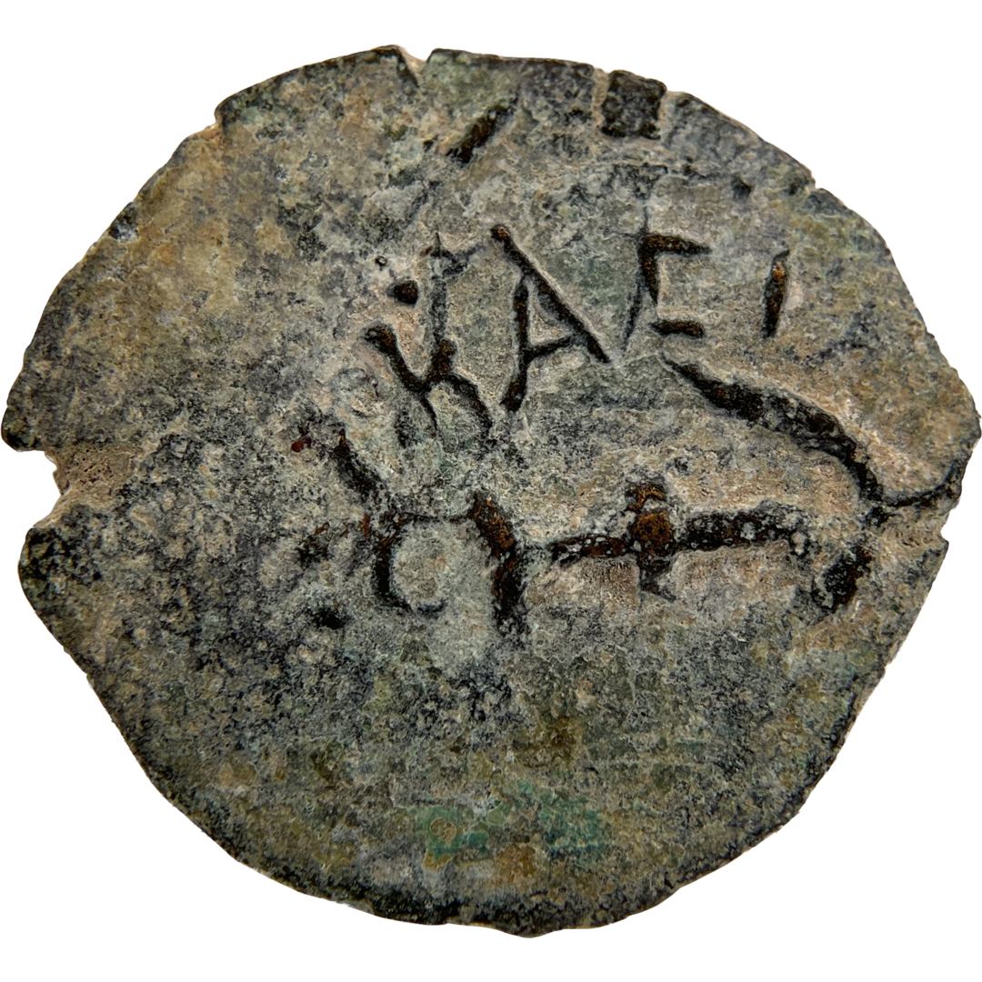 2026-03-16, temple-coins, herod the great, anchor and cornucopias, a, 91, obverse, isolated, 1080x1080, 3741a049.png