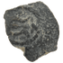 Obverse of bronze Herod the Great prutah, showing a royal diadem