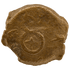 Obverse of bronze Herod the Great prutah, showing a royal diadem