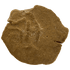 Reverse of bronze Herod the Great prutah, showing a three-legged Temple table