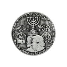 Load image into Gallery viewer, 70 Year Dark Silver Coin - Front (7604272595094)