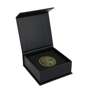 Nazi Hunters - Catching Adolf Eichmann - Mossad Coin - bronze - with box (5557791522966)
