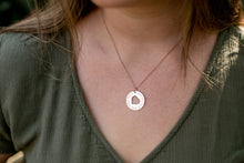 Load image into Gallery viewer, Heart of Israel Necklace  (7243656659094)