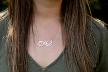 Load image into Gallery viewer, Infinity Blessing Necklace (Sterling Silver) (7243657085078)