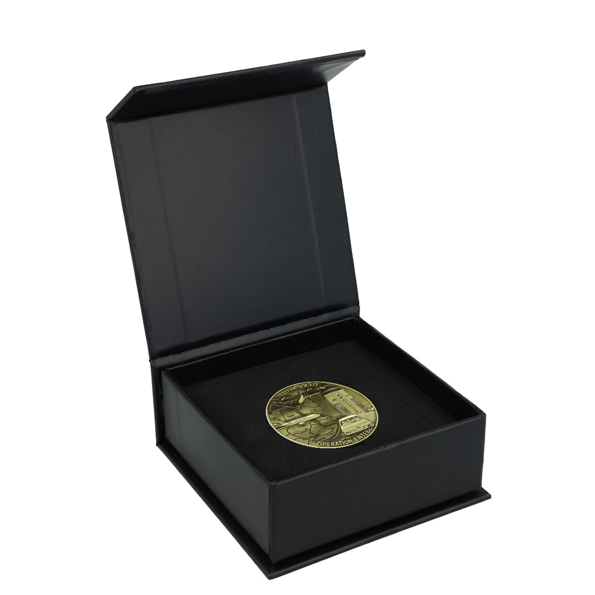 Operation Entebbe - bronze coin - with box (5425662263446)